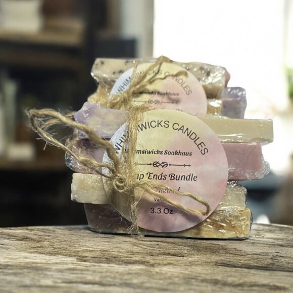 Hand Crafted 🧼 Soap End Bundles  4 Piece Variety (Net weigh 3.3 oz each Bundle) - Picture 1 of 3